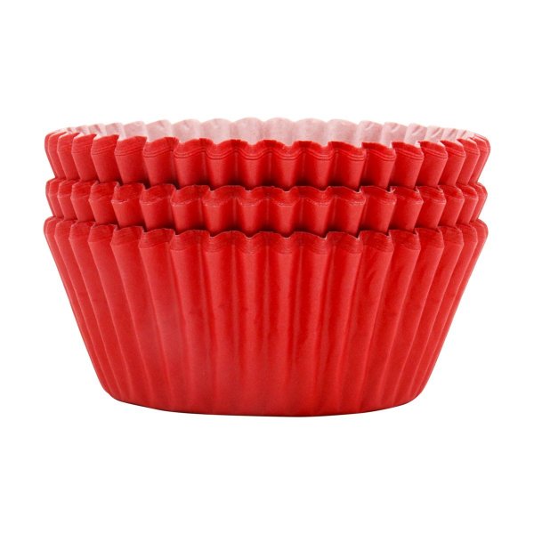 Mini-Muffinformen - Rot - PME - 60er-Pack Mini-Muffinformen - Rot - PME - 60er-Pack