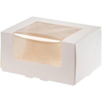 Schachtel f�r 2 Br�tchen oder Cupcakes - 4er-Packung