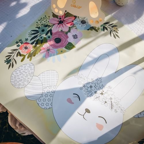 Platzsets - Blumen - 6er-Pack Platzsets - Blumen - 6er-Pack
