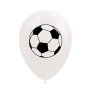 Luftballons - Fußball - Weiß - 30 cm - 8 Stück Luftballons - Fußball - Weiß - 30 cm - 8 Stück