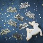 Konfetti - Frohe Weihnachten - Gold Konfetti - Frohe Weihnachten - Gold
