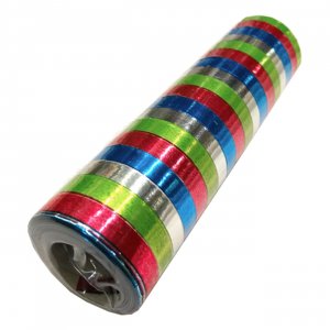 Luftschlangen - Metallic - Gemischte Farben