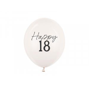 Luftballons - Pastellwei� - 18 St�ck