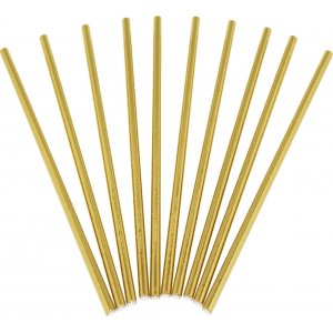 Strohhalme - 24er-Pack - Goldmetallic Strohhalme - 24er-Pack - Goldmetallic