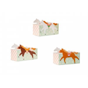 Snackboxen - Motiv Pferd - 3 Stk