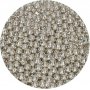 Knusprige Schokoladenperlen - Metallic Silver - Funcakes - 60 g Knusprige Schokoladenperlen - Metallic Silver - Funcakes - 60 g