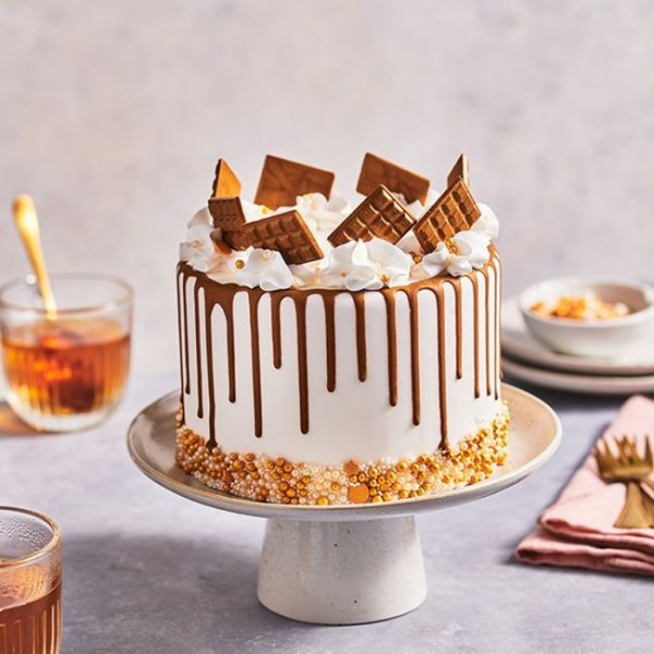 Schokotropfen - Gold