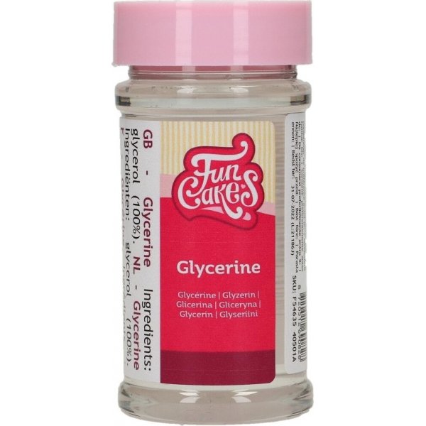 Glycerin/Glycerol - Funcakes - 120 g Glycerin/Glycerol - Funcakes - 120 g