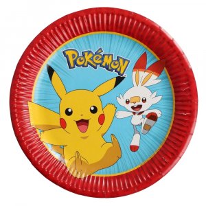 Pappteller - Pokémon - 8er-Pack - 23 cm Pappteller - Pokémon - 8er-Pack - 23 cm