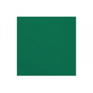 Papierservietten - Dunkelgrün Papierservietten - Dunkelgrün