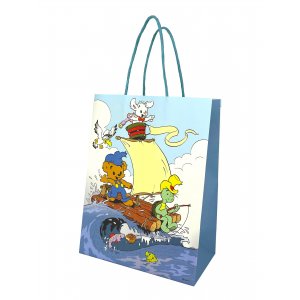 Geschenktüte 18x23 cm - 1 Stück - Teddybärboot Geschenktüte 18x23 cm - 1 Stück - Teddybärboot