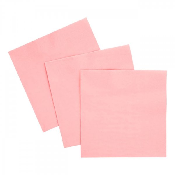 Kleine Servietten - Rosa - 24 x 24 cm - 20er-Packung Kleine Servietten - Rosa - 24 x 24 cm - 20er-Packung