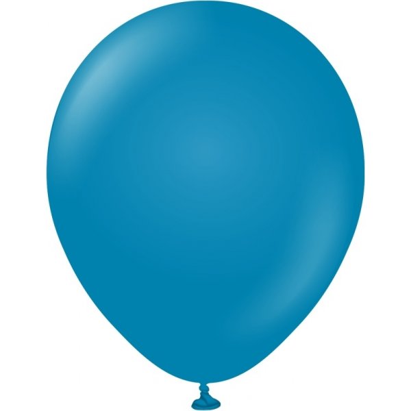 Einfarbige Luftballons - Premium 30 cm - Tiefblau