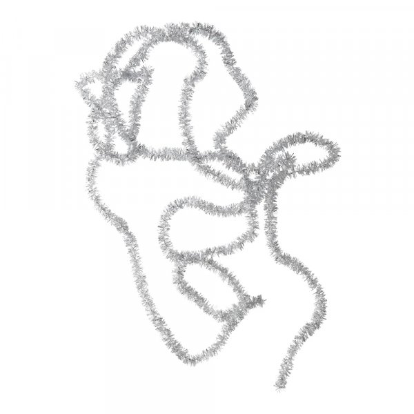 Glitzer - Silber - 5 m Glitzer - Silber - 5 m