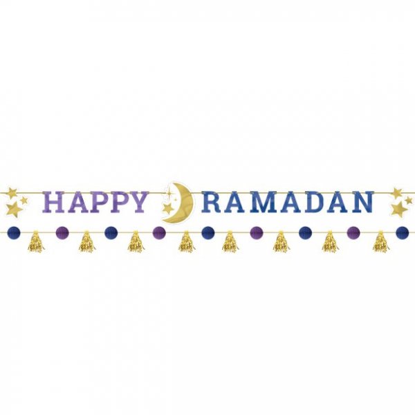 Girlande - Happy Ramadan - Eid - 2 Stk Girlande - Happy Ramadan - Eid - 2 Stk