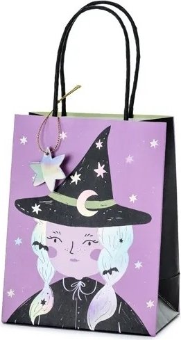 Kleine Geschenkt�te - Hexe - Halloween