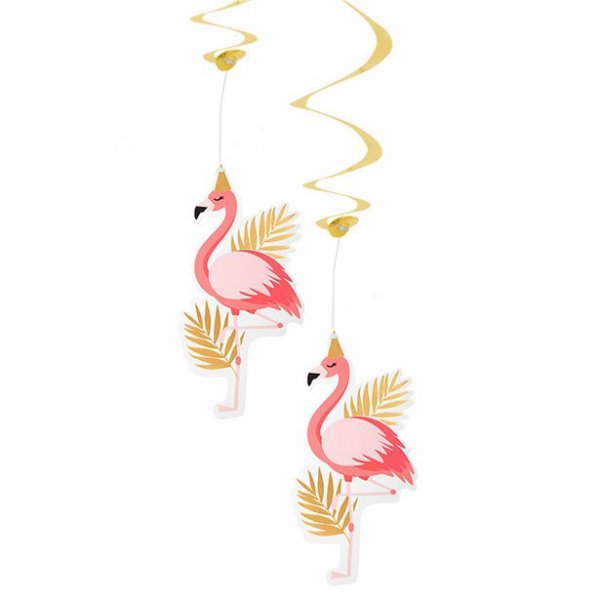 Hngedekoration - Flamingo Party - 2er-Pack