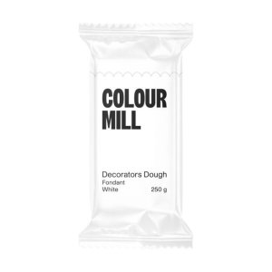 Zuckerpaste-Dekorationsmasse - Weiß - Farbmühle - 250 g Zuckerpaste-Dekorationsmasse - Weiß - Farbmühle - 250 g