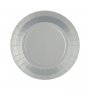 Pappteller - Silber - 22,5 cm - 10er-Packung Pappteller - Silber - 22,5 cm - 10er-Packung