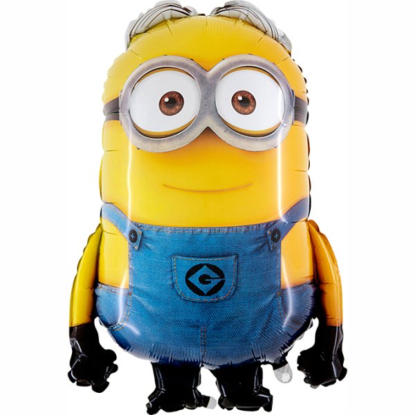 Folienballon - Minions - Dave - Form - 63 cm Folienballon - Minions - Dave - Form - 63 cm