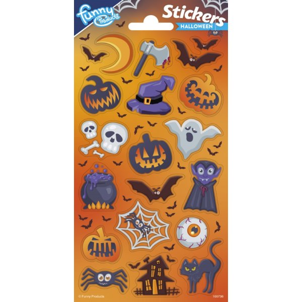 Halloween-Aufkleber Halloween-Aufkleber