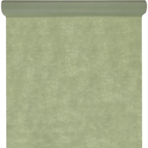 Tischdecke aus Stoffimitat - Olivgr�n - 50 m