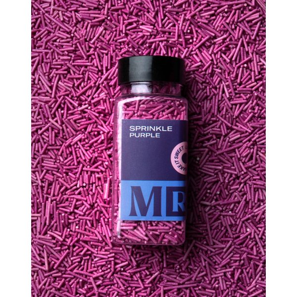 Mr. Cake Streuselst�bchen - Lila Streusel - 85 g