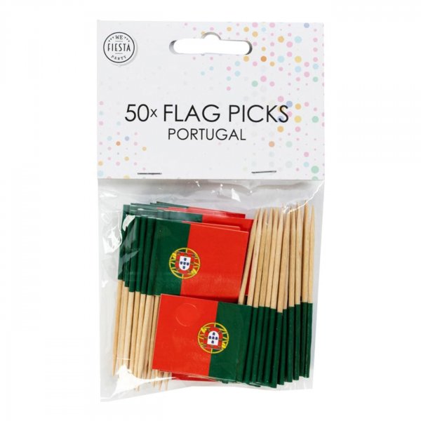 Partypicks - Portugal - 50er-Packung Partypicks - Portugal - 50er-Packung