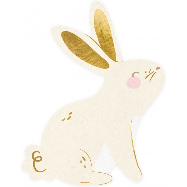 Servietten - Hase - 12er-Pack