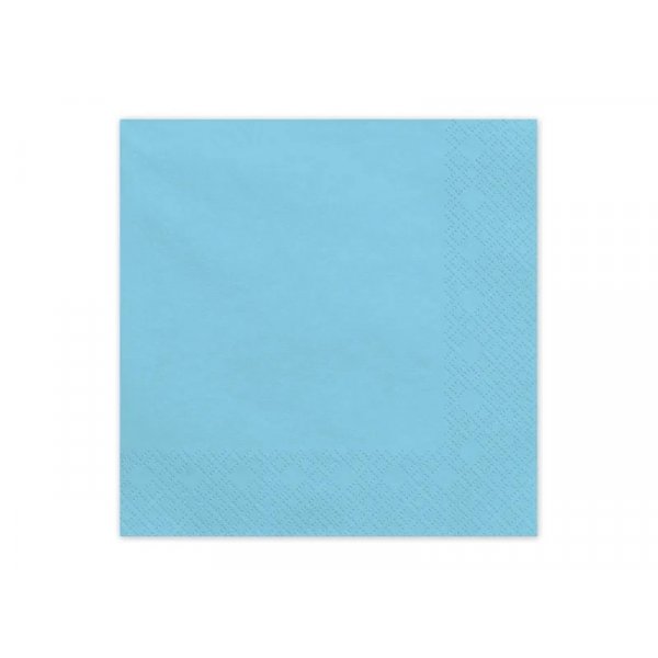 Servietten - Babyblau - 20er-Pack Servietten - Babyblau - 20er-Pack