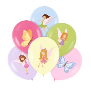 Luftballons - Fee - 6er-Pack - 30 cm Luftballons - Fee - 6er-Pack - 30 cm