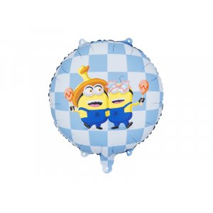 Runder Folienballon mit Minions-Motiv - Mix Runder Folienballon mit Minions-Motiv - Mix