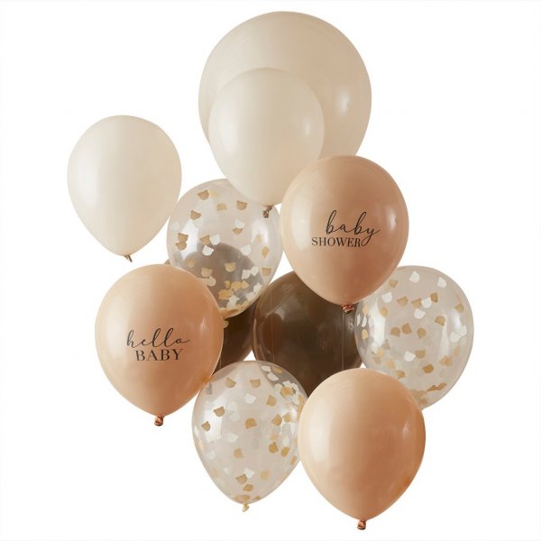Ballonmischung - Teddy - Babyparty Ballonmischung - Teddy - Babyparty