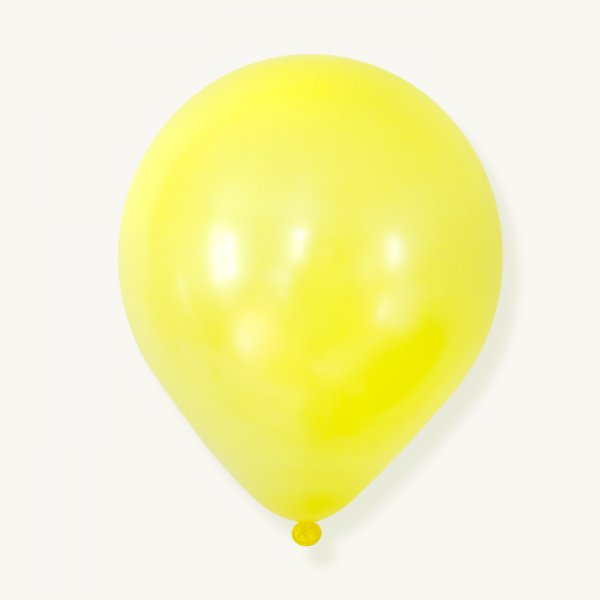 Luftballons - Metallic - Gelb - 10er-Pack