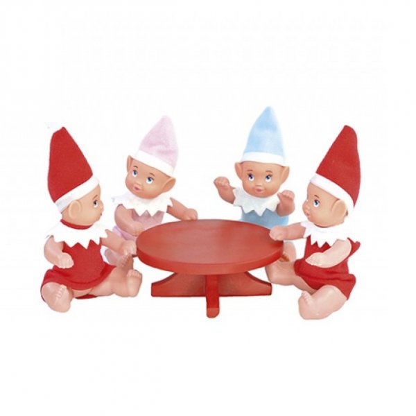 Weihnachtsmann-Accessoires - Runder Tisch - Rot Weihnachtsmann-Accessoires - Runder Tisch - Rot