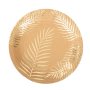 Pappteller - Palmenblätter - Braun und Gold - 8er-Packung Pappteller - Palmenblätter - Braun und Gold - 8er-Packung