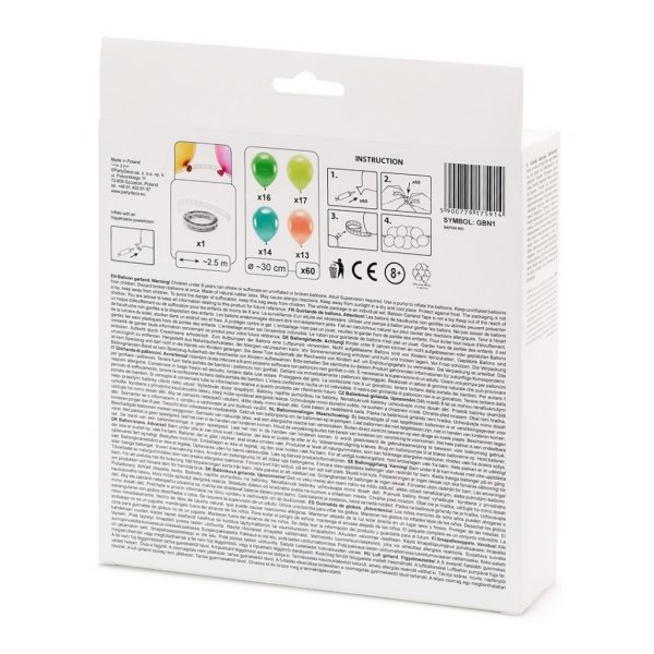 Ballonbogen - 2 m - tropisch