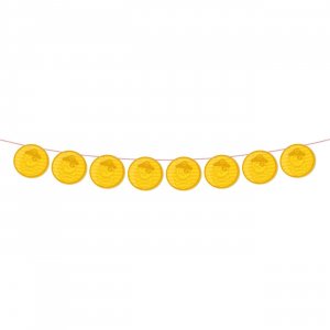 Girlande - Piraten-Hip-Hip-Ahoi - 2 Meter Girlande - Piraten-Hip-Hip-Ahoi - 2 Meter