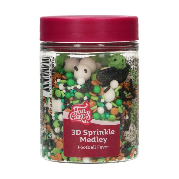Streuselmischung - Fußballfieber - FunCakes - 70 g Streuselmischung - Fußballfieber - FunCakes - 70 g