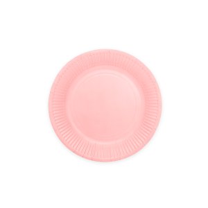 Pappteller - Rosa - 18 cm - 20er-Packung Pappteller - Rosa - 18 cm - 20er-Packung