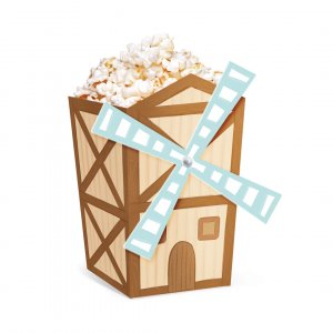 Popcornboxen - Landhausstil - 6 Stück Popcornboxen - Landhausstil - 6 Stück