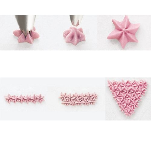 Tüll Nr. 16 - Wilton - Open Star Tüll Nr. 16 - Wilton - Open Star