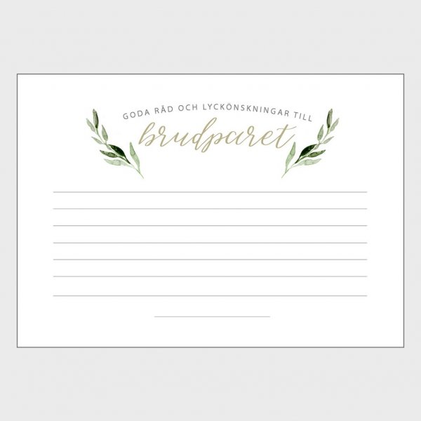 Ratgeberkarten - Oliv - 8er-Pack Ratgeberkarten - Oliv - 8er-Pack