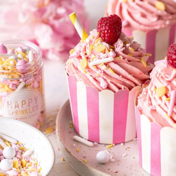 Streuselmischung - Happy Sprinkles - Milkshake Mood Streuselmischung - Happy Sprinkles - Milkshake Mood