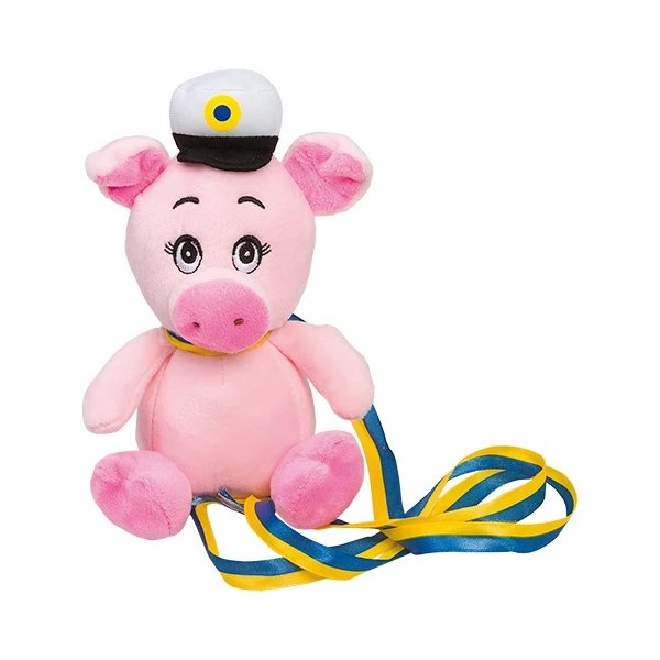 Teddybär für Schüler - Schwein - 18 cm Teddybär für Schüler - Schwein - 18 cm