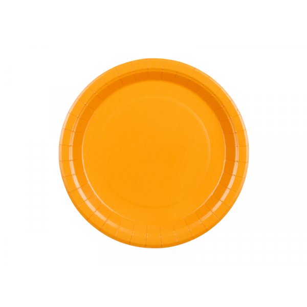 Pappteller - Hellorange Pappteller - Hellorange