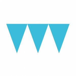 Wimpel - T�rkis