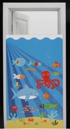 Vorhang - Fischteich - 90 x 150 cm Vorhang - Fischteich - 90 x 150 cm
