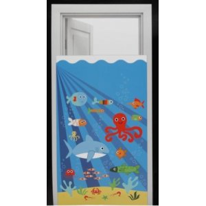 Vorhang - Fischteich - 90 x 150 cm Vorhang - Fischteich - 90 x 150 cm