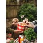Snackbecher - Kariert - 2er-Pack - 14 cm Snackbecher - Kariert - 2er-Pack - 14 cm